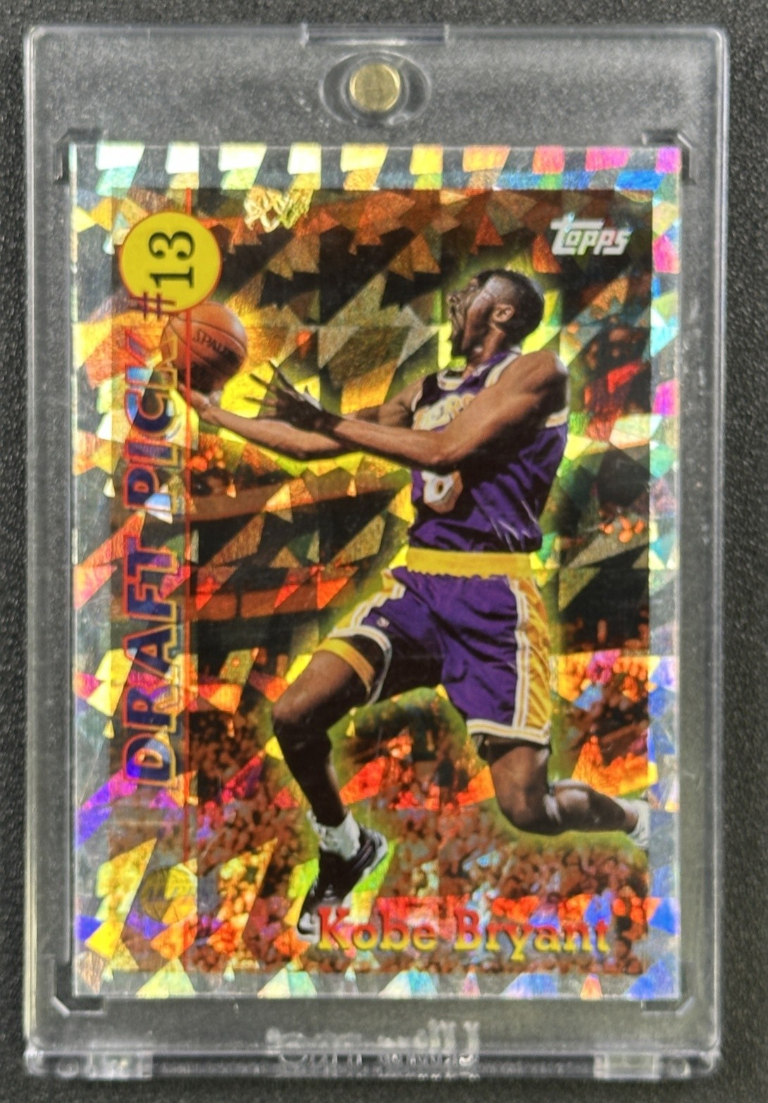 KOBE BRYANT 1996-97 TOPPS BASKETBALL #DP13 ROOKIE DRAFT REDEMPTION RC LAKERS