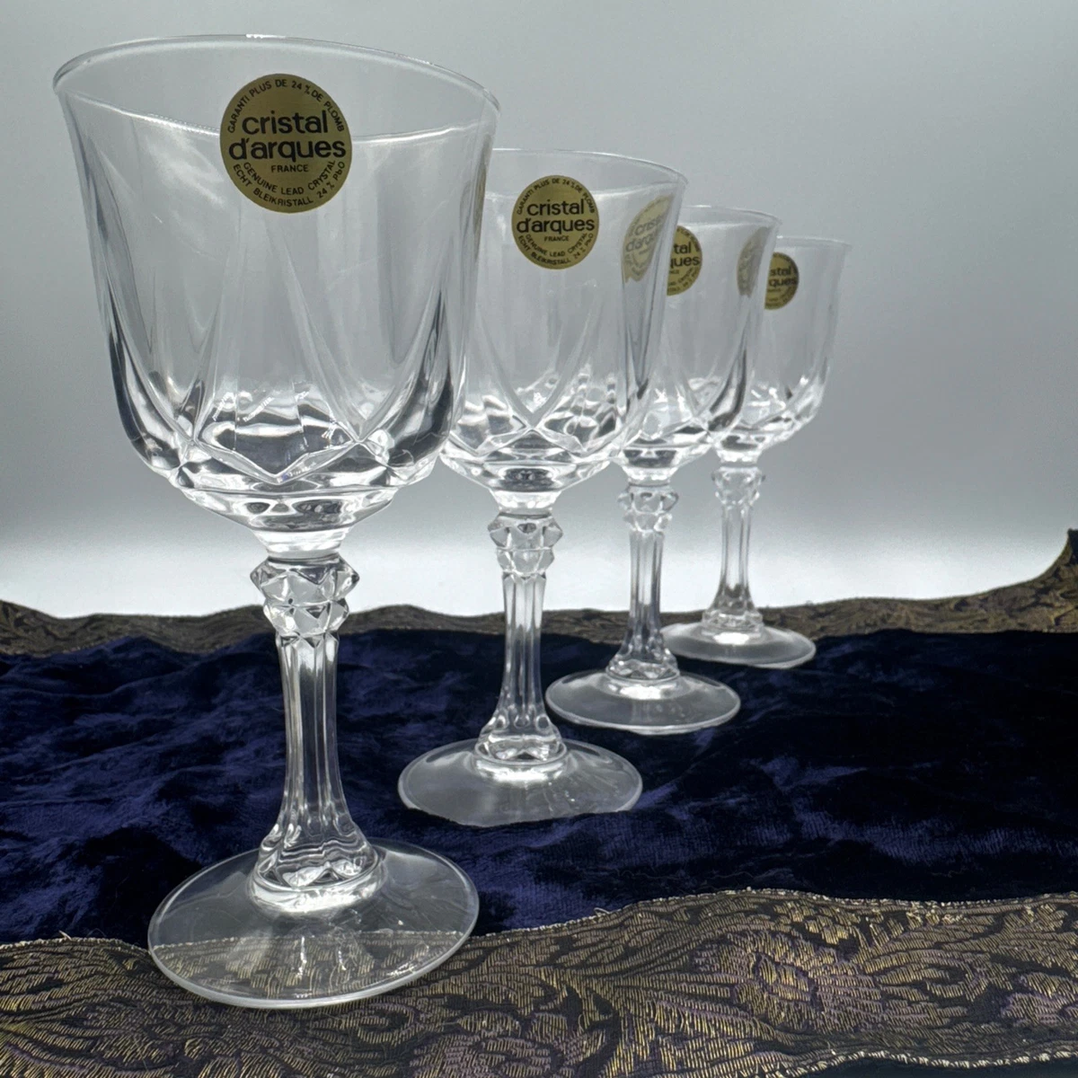 J.G Durand made in france 食器セット J.G. Durand, Cristal d'Arques Crystal Glass for sale | eBay