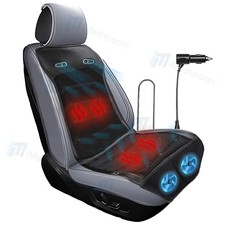 Cooling Heated Car Seat Cover Cushion Ventilated Seat Heater Cooler Massage 12