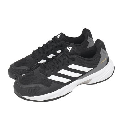 adidas CourtJam Control 3 M Black White Men Tennis Sports Shoes IF0458
