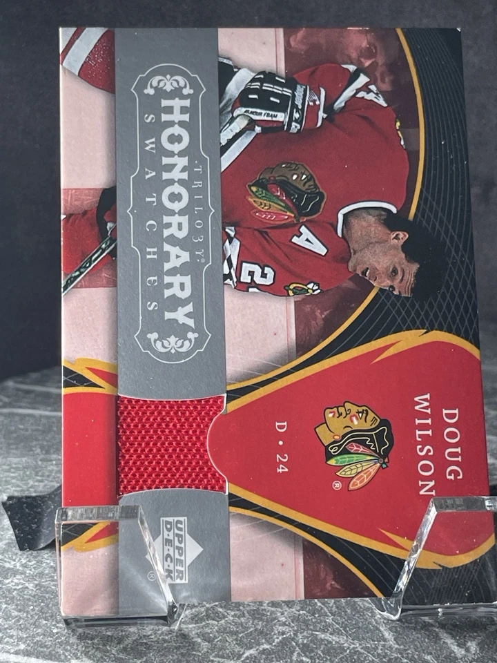 Doug Wilson Honorary HS-WI Upper Deck Trilogy 2007-08 - Image 2 of 4