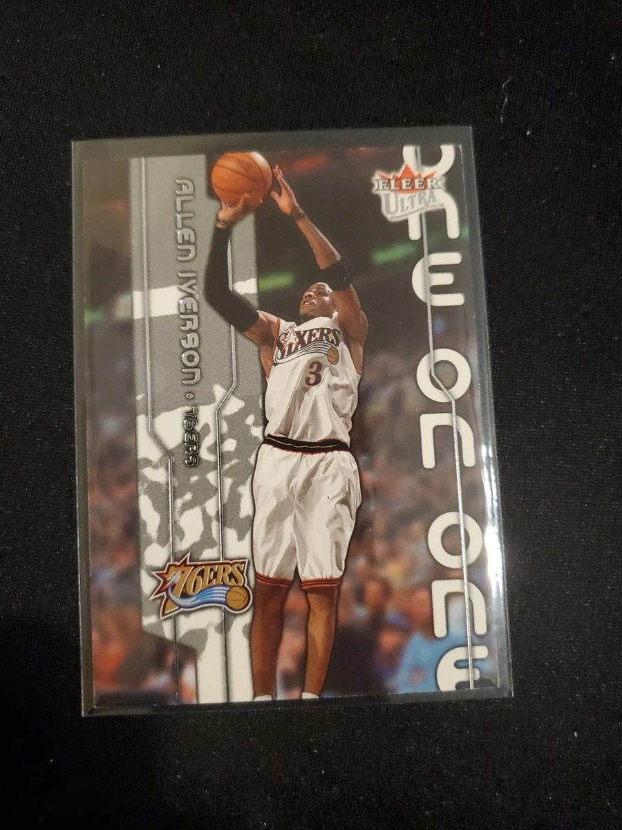 アイバーソン　カード　Allen Iverson 02-03 Fleer Allen Iverson 02/03 Fleer Box Score Game Worn Shorts | eBay