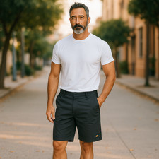 Dickies Shorts Mens 48 Gray Loose Fit Workwear Uniform Industrial Utility Pocket