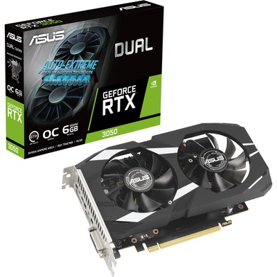 ASUS Grafikkarte GeForce RTX 3050 DUAL OC