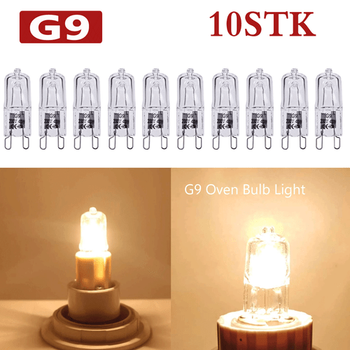 100pcs G9 ECO Halogen Bulbs 240V 25W 40W 60W Clear Capsule Replaced Warm White - Picture 3 of 15