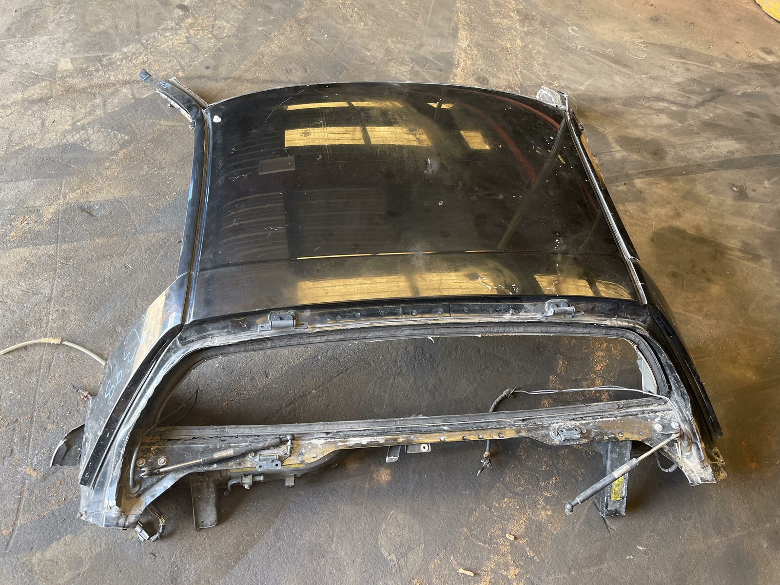 91-01 ACURA NSX 3.0L NA1 ALUMINUM OVERHEAD TOP ROOF CUT-OFF ASSEMBLY OEM