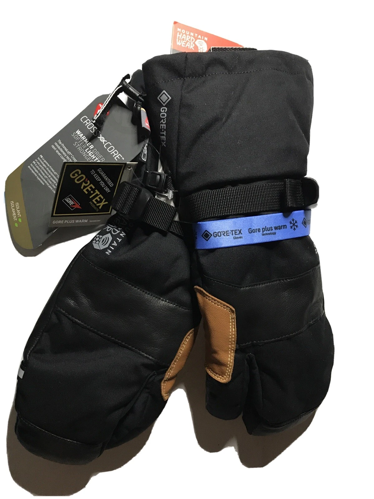 Mountain Hard Wear High Exposure Gore-Tex Split Mitt Gloves Unisex Size M
