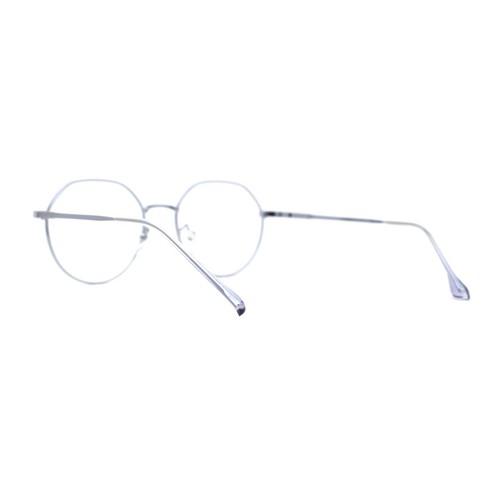 Damen optische Qualität Metall rund blaulicht flackernde Computerbrille  - Bild 4 von 17