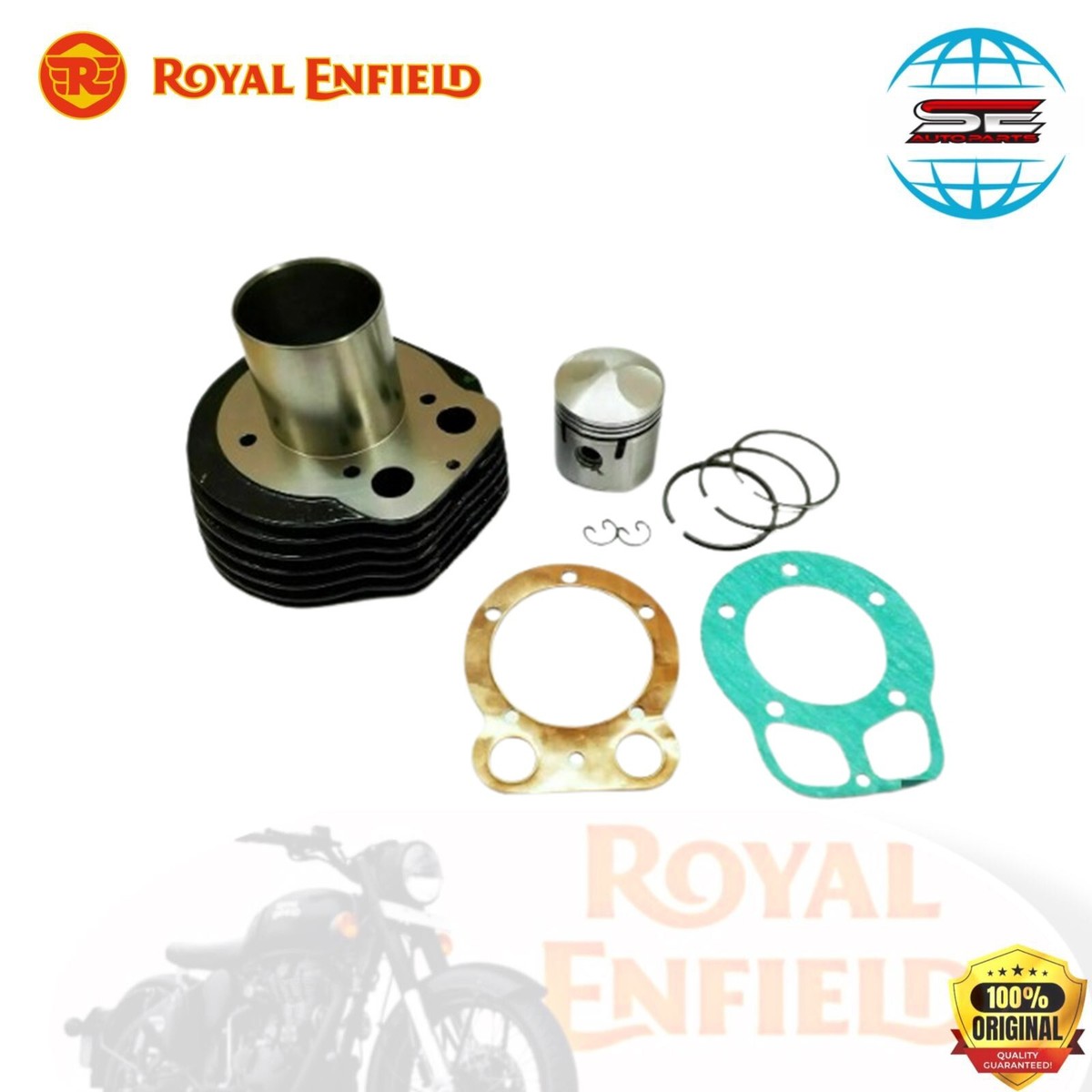 Royal Enfield piston barrel assembly for classic 350 bullet 350 uce 600004/A