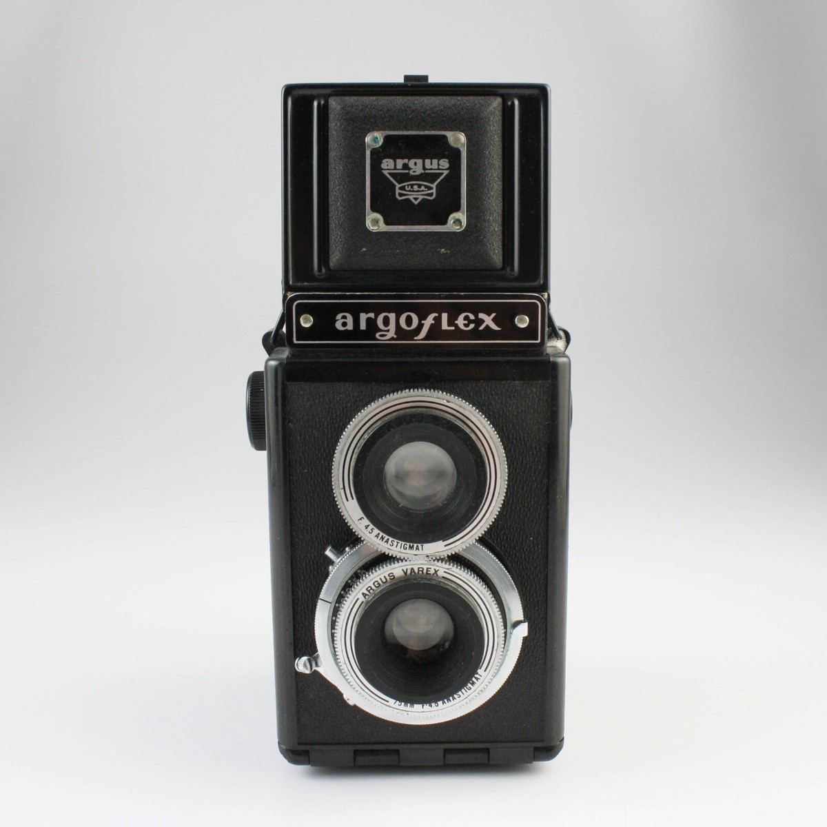 Argo Argoflex Vintage TLR 620 Film Camera Leather Case  Parts/Repair/Display