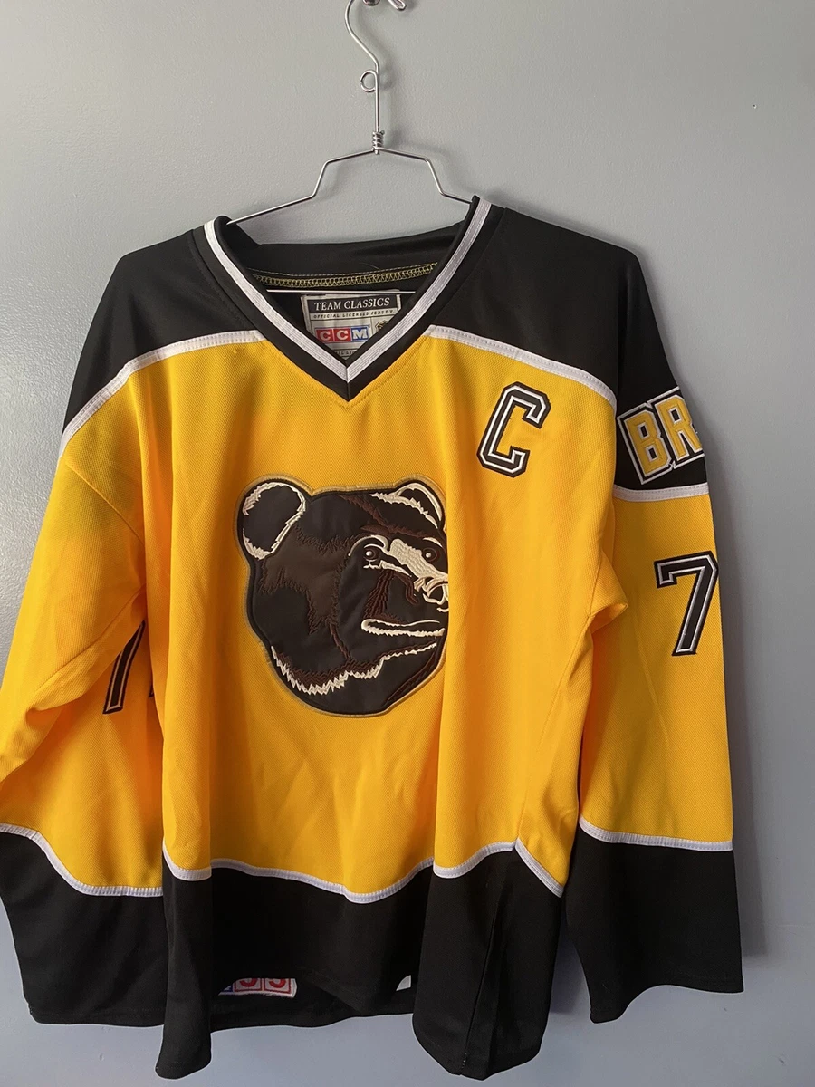 Boston bruins yellow bear jersey