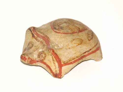 SCULPTURE D'ART ANCIENNE RARE TERRE CUITE VERNISSEE HERISSON TRES BON ETAT - Picture 5 of 5