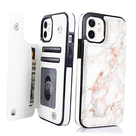 Flip Leather Wallet Case for iPhone 11 6.1 iPhone 11 6.1