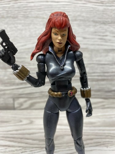 Marvel Legends Toybiz Series Avengers BLACK WIDOW Agent Romanov 6" Figure - - Picture 2 of 2