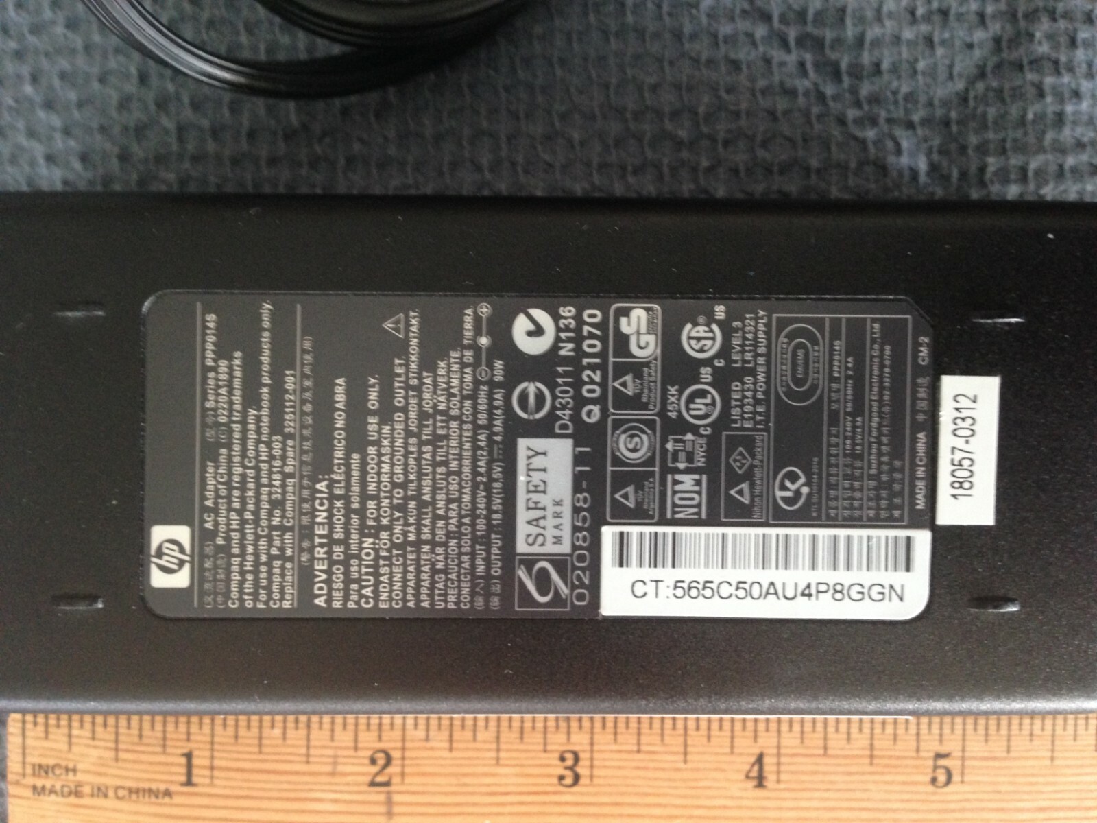 HP/ Compaq Laptop Power Cable/ Cord Vintage eBay