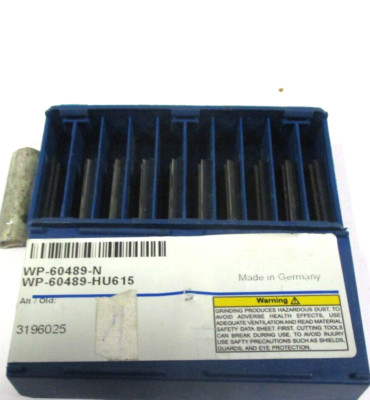 10 MAPAL Wendeplatten zum Reiben  WP-60489  HU615 Neu H50353