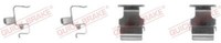 Quick Brake 109-1673 ZubehöRsatz, Scheibenbremsbelag FüR CitroËN Mitsubishi