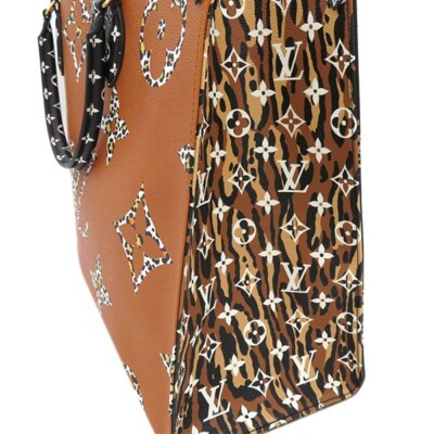 Louis Vuitton On the go Jungle レオパード トートバッグ Louis Vuitton On the go Jungle レオパード トートバッグ