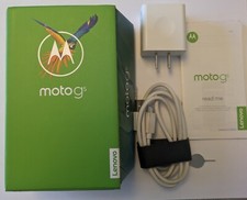 Phone Motorola G5 with original box, original charger, cover  3 glass protector