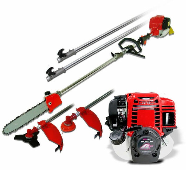 Black Eagle Pole Saw Powered by Honda Gx35 Brushcutter Chainsaw Brush