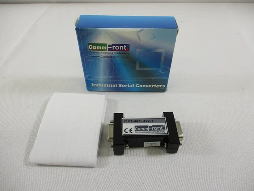 *NEW* COMMFRONT COMMUNICATIONS RS232/RS-485/RS422 CONVERTER ISOLATOR
