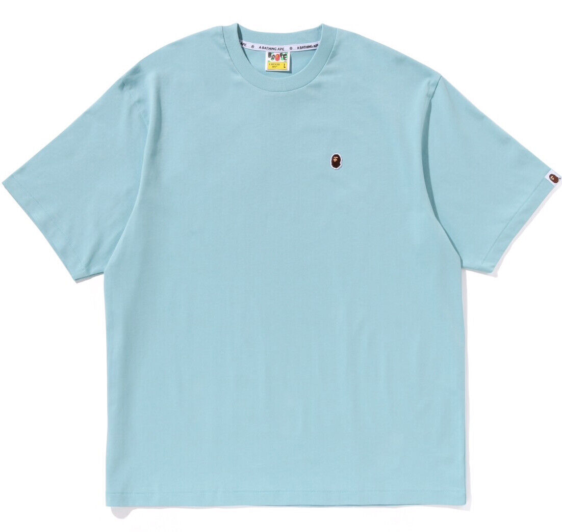 A BATHING APE Men's APE HEAD ONE POINT RELAXED FIT TEE A BATHING APE Men's APE HEAD ONE POINT RELAXED FIT TEE