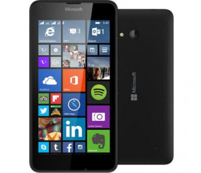 Schwarz Smartphone Microsoft Lumia 640 LTE 1GB RAM 8GB 5'' IPS Win Phone 8.1