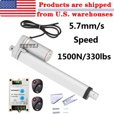 200mm 8'' 12V Linear Actuator Controller Heavy Duty 1500N for Operating Table IG