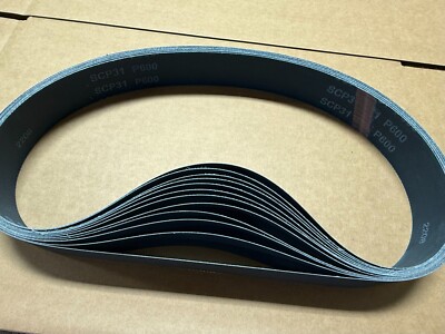 PREMIUM  S/C,  WATERPROOF  SANDING  BELTS  1'' X 42'',  10 - PACK,  220-GRIT