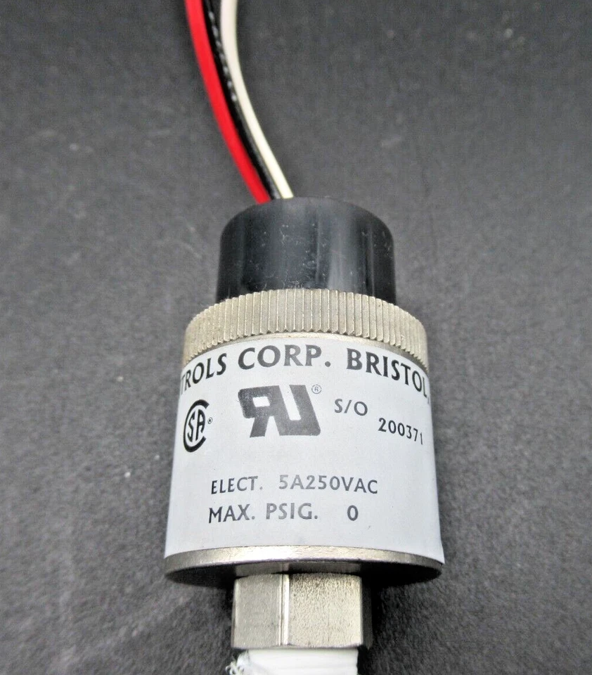 Whitman Controls W117V-3H-K52L Stainless Steel Vacuum Switch GREAT CONDITION - Image 3 of 4