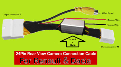 Cavo Ripristino Retrocamera OE Dacia/Renault 2012 - 10