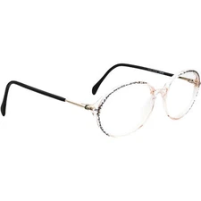 Silhouette Eyeglasses SPX M 1879 /10 6050 Black&Clear Oval Austria 52[]16 130