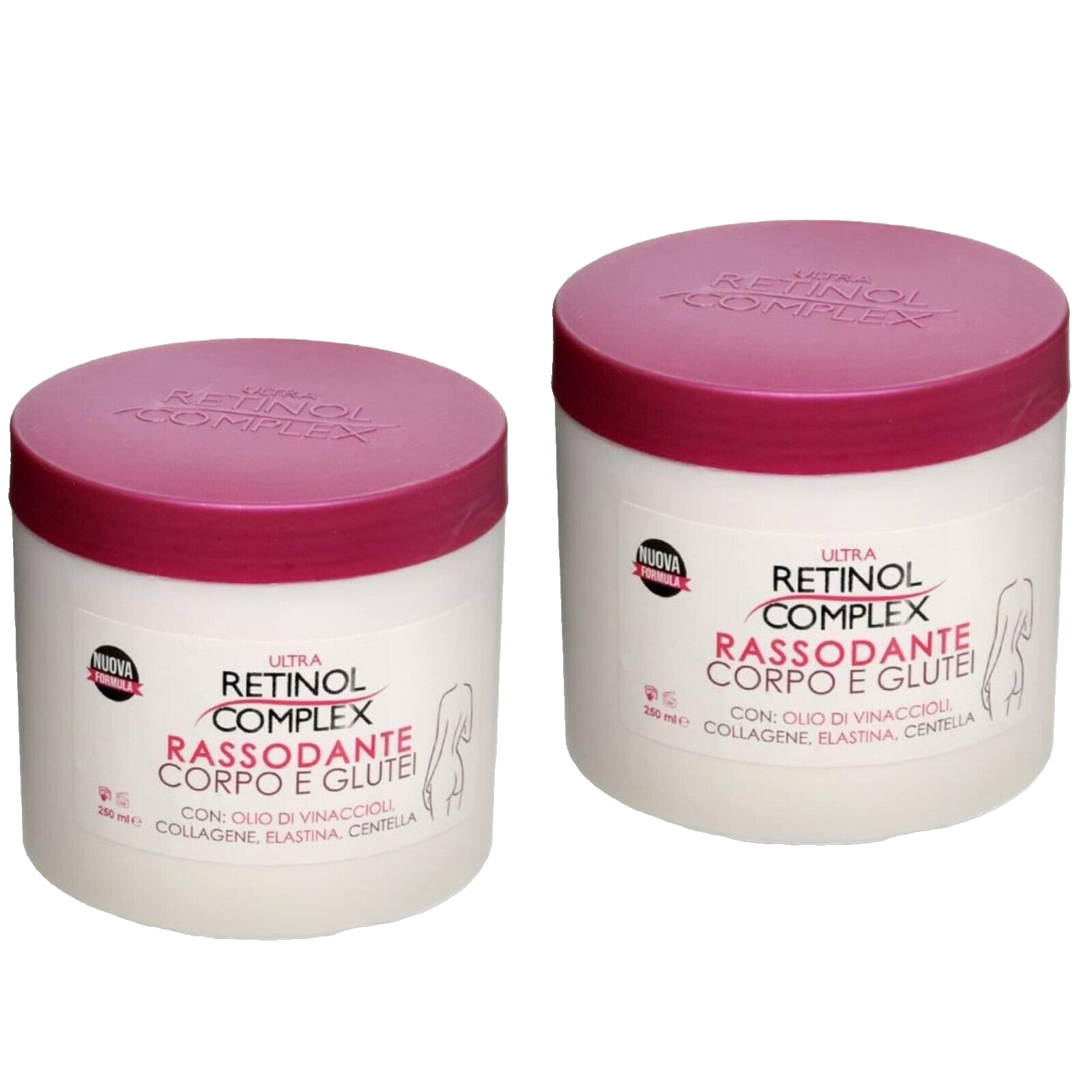 STOCK 2 Creme Rassodanti Corpo e Glutei Body Perfect Ultra Retinol Complex