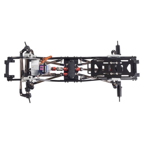 Pour 1/10 AXIAL SCX10 II 90046 RC Crawler 313mm Empattement Châssis Cadre Boîte De Vitesses – Renforce Ton AXIAL Frame Axial 313mm