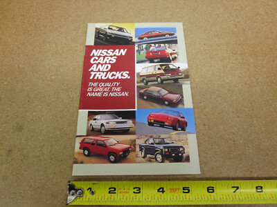 たなか　BROCHURE GENERALLY SHIRT M 1987 Nissan 300ZX 300-ZX 22-page Original Car Sales Brochure