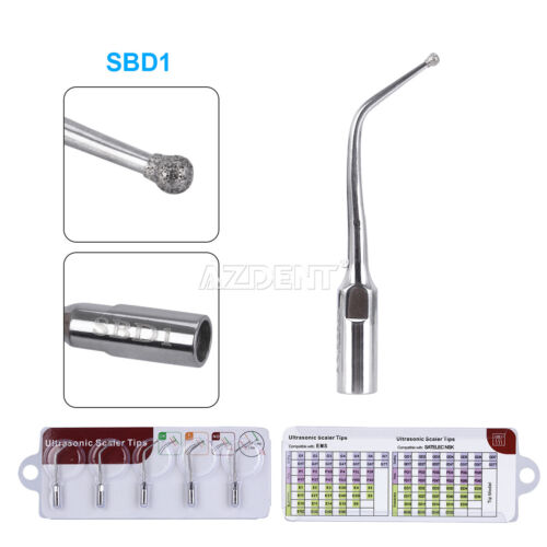 5X Dental Ultrasonic Piezo Scaler Tips GPE fit for EMS SATELEC NSK Woodpecker - Picture 41 of 43