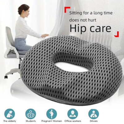 Sitzring Steißbein Orthopädisches Sitzkissen Memory Foam Stuhlkissen Sitzkissen,