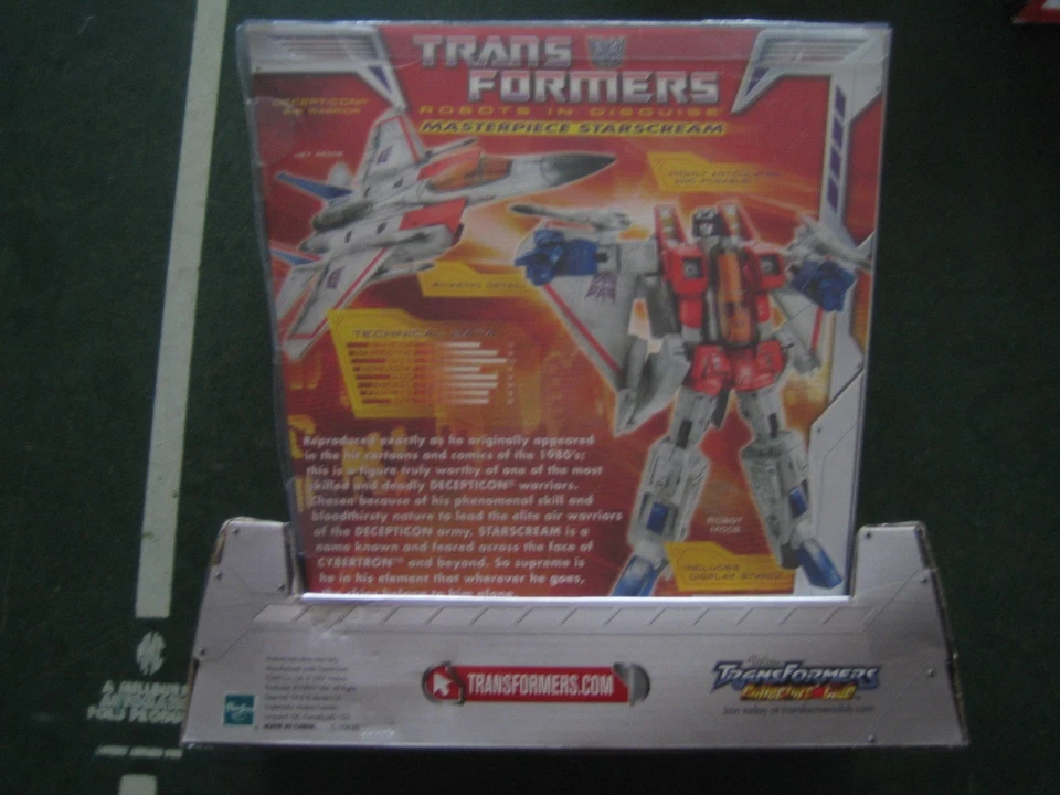 Transformers MASTERPIECE StarScream MISB - Image 3 of 4