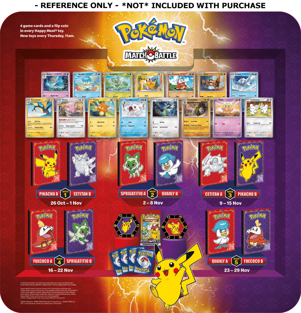 McDonald’s Exclusive Pokémon Promo Card BUY This Pokémon Pikachu McDonald's Promo Card Before It's