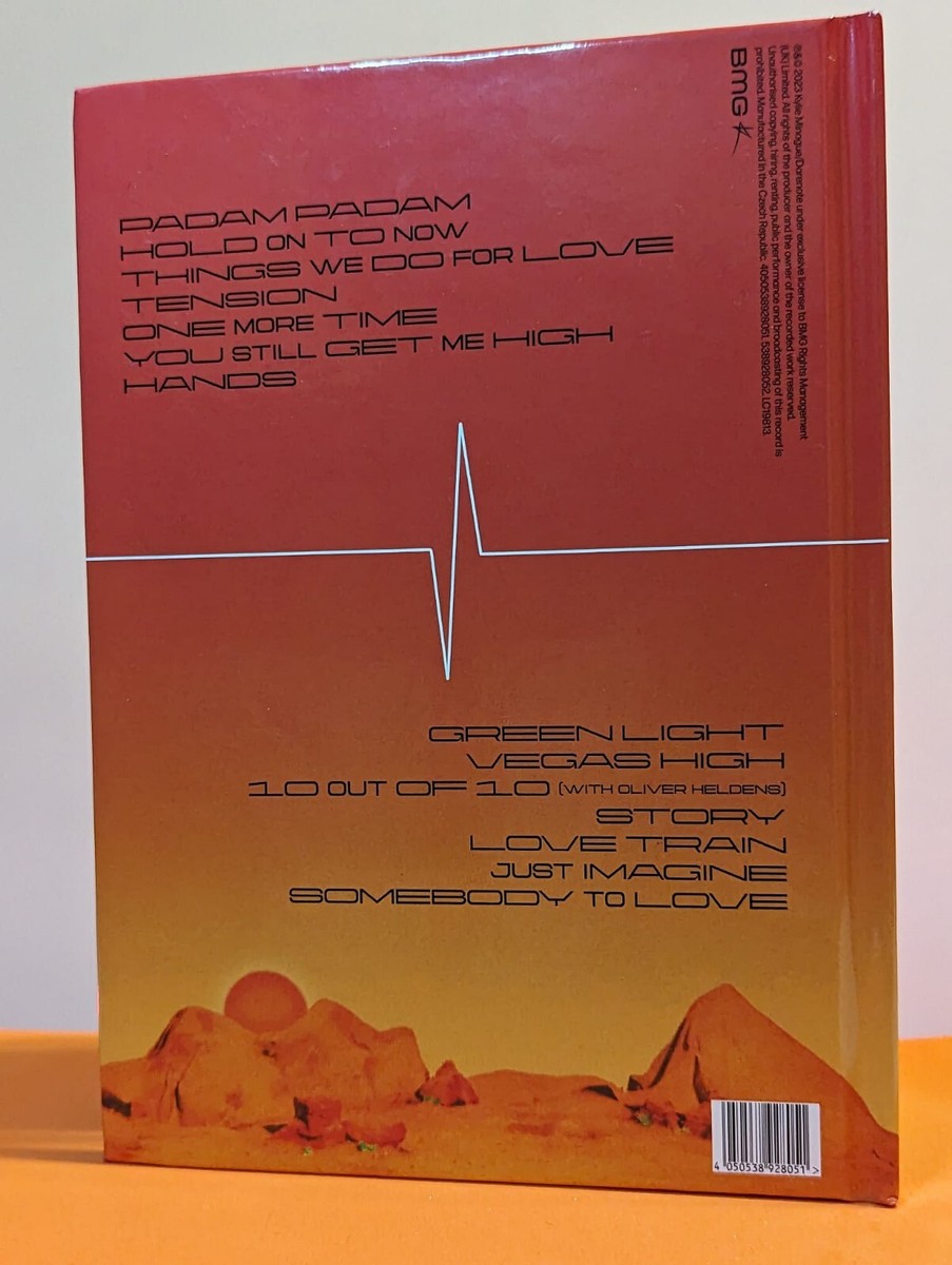 Kylie Minogue SIGNED Tension Deluxe Book CD , USA SELLER | eBay