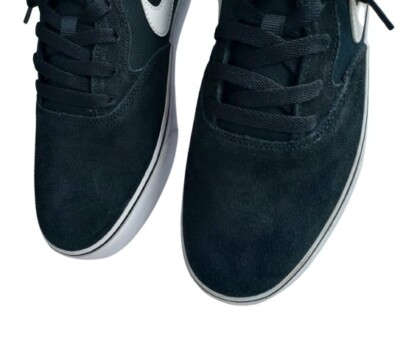 Nike NEW Skate SB CHRON 2 Men\'s Black Logo Casual Shoes DM3493-001 Size 11.5 NIKE SB CHRON 2 Black White DM3493-001 Men main image 3