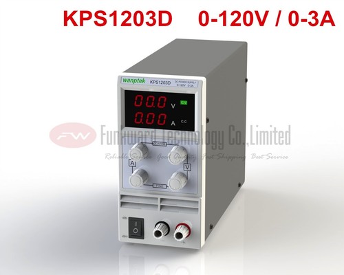 KPS1203D Adjustable Mini Switch DC Power Supply Output 0-120V 0-3A AC110-220V - Picture 1 of 9