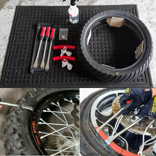 Professional ATV Motorcycle Bike Spoon Tire Lever Iron Tool Change Kit Durable B - Picture 7 of 7