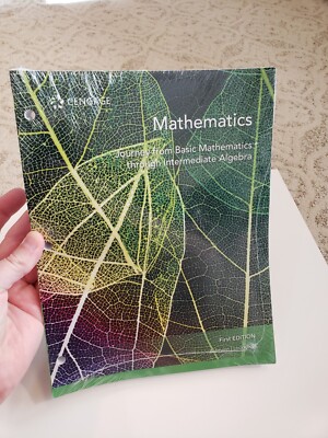NEW CENGAGE MATHMATICS INTERMEDIATE ALGEBRA 1ST EDITION BOOK AUFMANN LOCKWOOD
