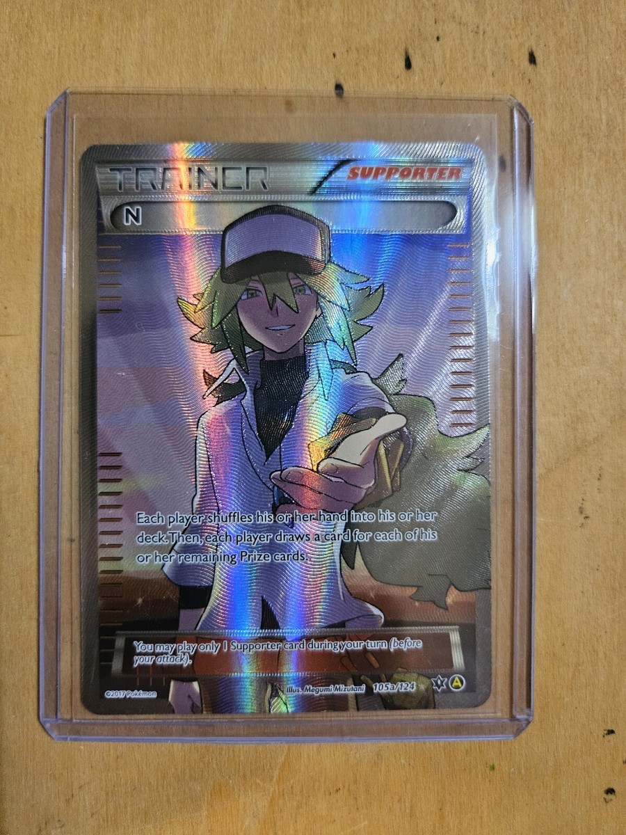 Pokemon Full Art Trainer N Card | eBay