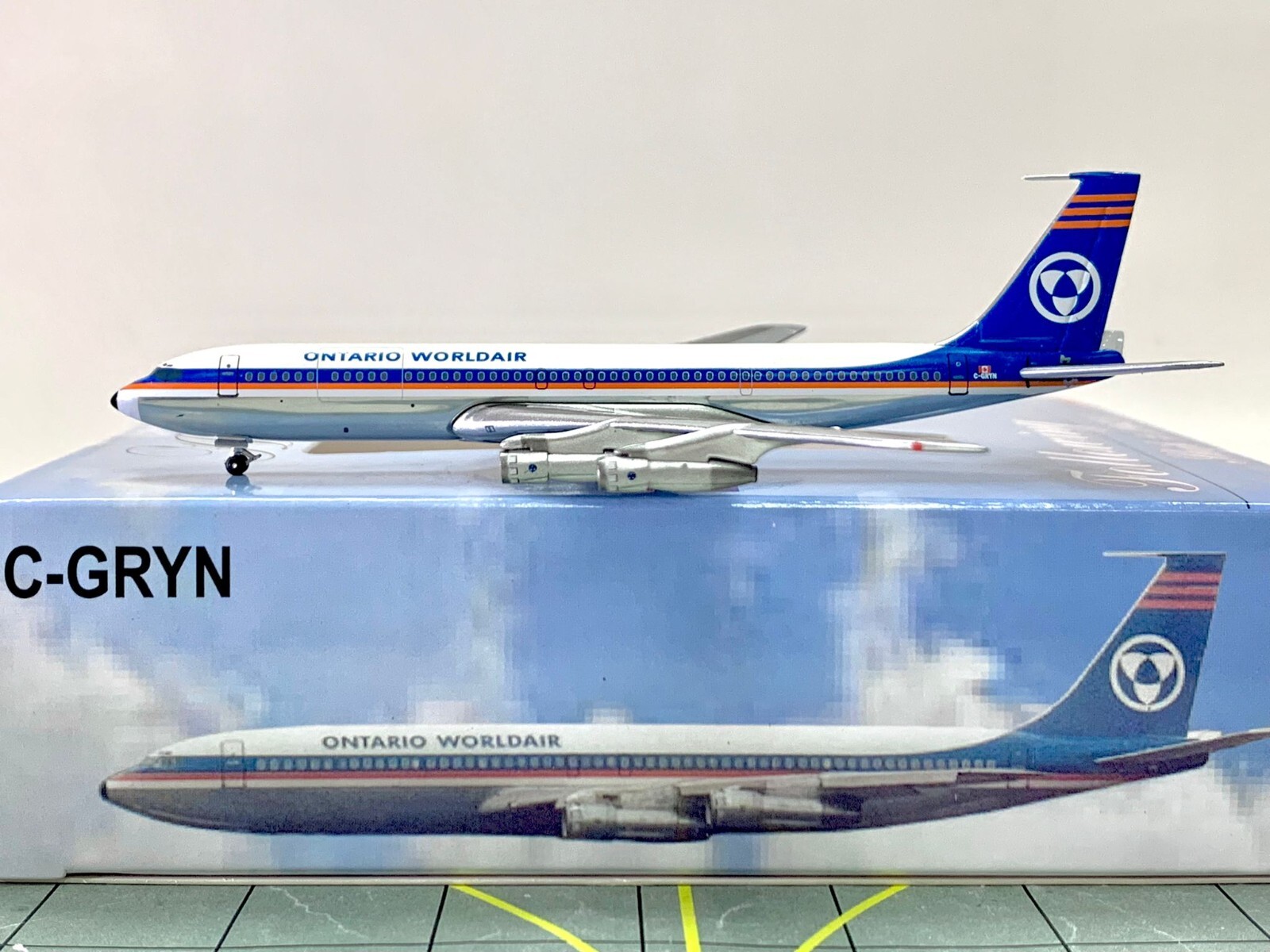 EL AL Israel Airlines Boeing 707-320B 4X-ATT by Aeroclassics