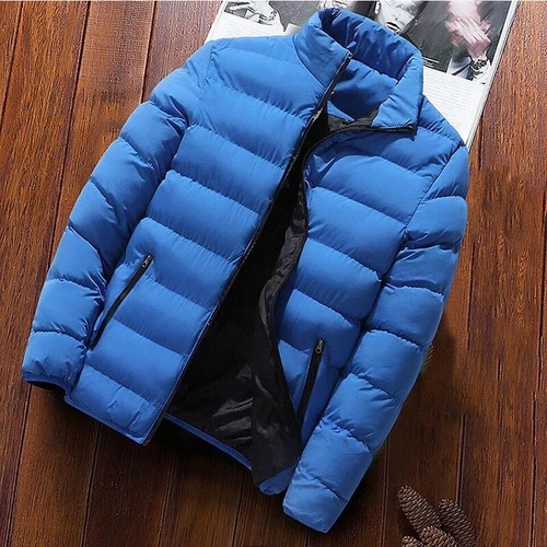 Abrigo ultraligero de invierno para hombre Chaqueta acolchada con capucha Abrigo de burbujas Chaqueta de plumón de pato - Imagen 17 de 21