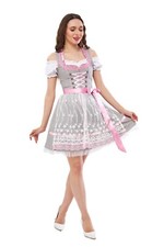 011 Dirndl Oktoberfest German Austrian Dress Sizes: 32.34.36.38.40.42.44.46
