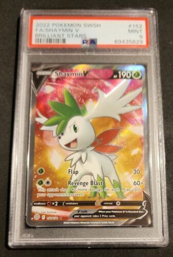 Pokemon TCG Shaymin V-Star 014 / 172 Brilliant Stars Halo Ultra Rare for  Sale in San Fernando, CA - OfferUp