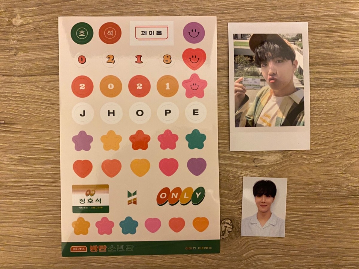 BTS ダイアリー ポストカード WTT BTS 2021 Season Greeting Photocard Set Vinly Poster